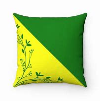Image result for Green and Yellow Pillows