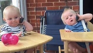 Image result for Babies with Cell Phone Memes