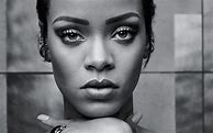 Image result for Rihanna Lips Black