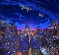 Image result for Night City Art