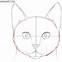 Image result for Cat Face Sketch