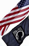 Image result for American Flag and Pow Flag