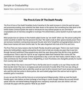 Image result for Death Penalty Pros and Cons