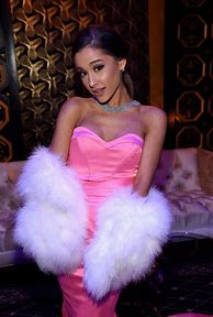 Image result for Ariana Grande Pink Small Dress