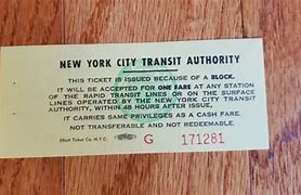 Image result for New York City Transit Memorandum