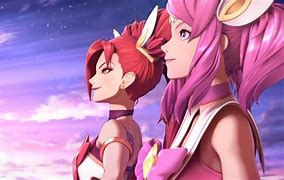 Image result for Star Guardian Lux and Jinx Wallpaper