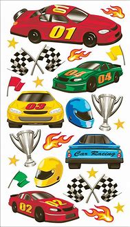 Image result for Funny Race Car Stickers