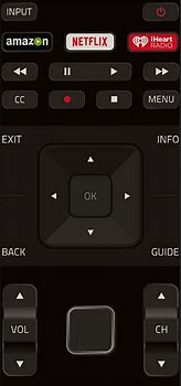 Image result for Vizio TV Input Button Menu