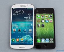 Image result for Samsung Galaxy S4 vs iPhone 5