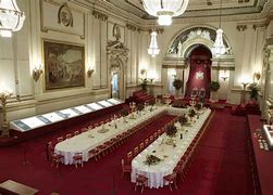 Image result for Inside Buckingham Palace Dining Room