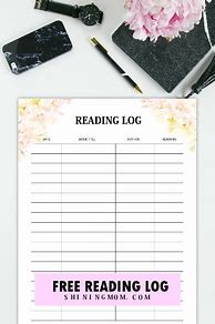 Image result for Book Reading Log Printable