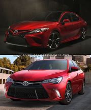 Image result for 2017 vs 2018 Toyota Camry