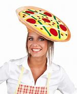 Image result for Funny Pizza Hat
