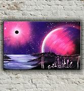 Image result for Easy Acrylic Painting Planets