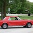 Image result for Mustang Auto Mobile 66 Red