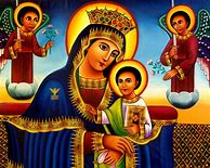 Image result for Ethiopian Orthodox Virgin Mary Icon