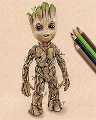 Image result for Drawing Venom Baby Groot