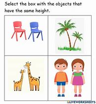 Image result for Kids Height Worksheet