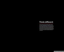 Image result for Think Different Wallpaper 4K