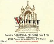 Image result for P Dubreuil Fontaine Volnay