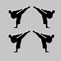Image result for Martial Arts Silhouette