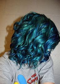 Image result for Colour Hair Cyan
