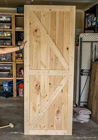 Image result for Tongue and Groove Barn Door DIY