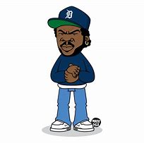 Image result for Ice Cube Rapper Cartoon Art