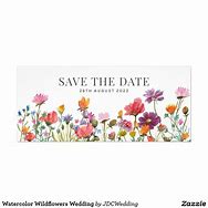 Image result for Wildflower Wedding Invitations