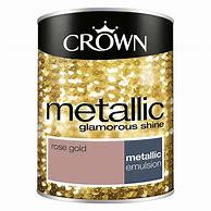 Image result for Metalic Rose Gold Paint