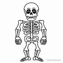 Image result for Smiling Skeleton Clip Art