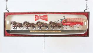 Image result for Budweiser Clydesdales Sign