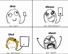 Image result for Ipone iPad iPod Ipaid Meme