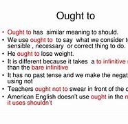 Image result for Ought Mean