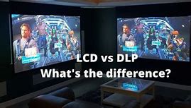 Image result for DLP vs LCD Projector
