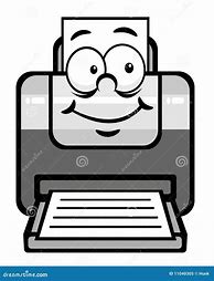 Image result for Cute Office Printer Cartoon