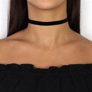Image result for Black Velvet Choker Necklace