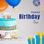 Image result for Happy Birthday Dan Cake Images