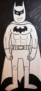 Image result for Batman and Child Sketch