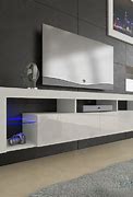 Image result for Contemporary 48 in White Floating TV Stand