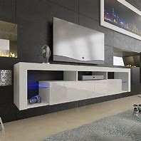 Image result for TV Stand 200 Cm White Gloss