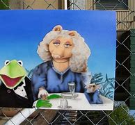 Image result for Miss Piggy Hits Kermit