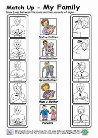 Image result for 1st Grade Sign Language Worksheets