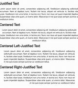 Image result for Justify a Text