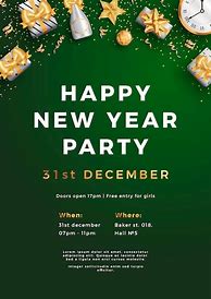 Image result for Happy New Year Event Flyer