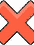 Image result for Red X Emoji