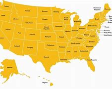 Image result for Us Countries Map