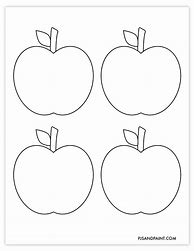 Image result for Free Printable Apple Stencils