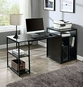 Image result for Computer Desk That Holds Printer