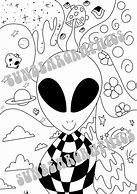 Image result for Trippy Alien Wallpaper